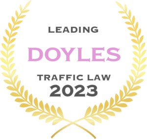 Doyle's Guide Leading Traffic Lawyer NSW 2023 - Trudie Cameron