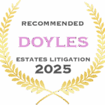 Doyle's Guide Recommended Estates Litigation Law Firm NSW 2025